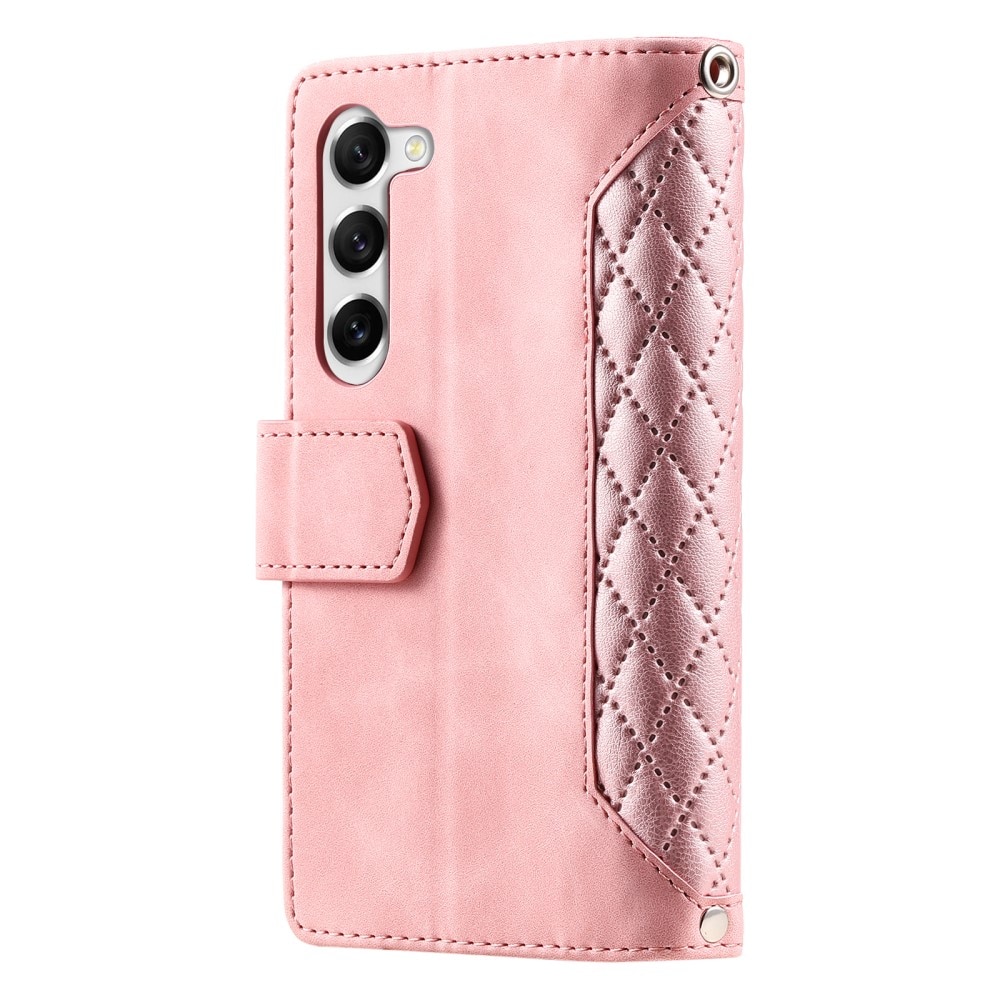 Samsung Galaxy S23 Wallet/Purse Quilted Pink