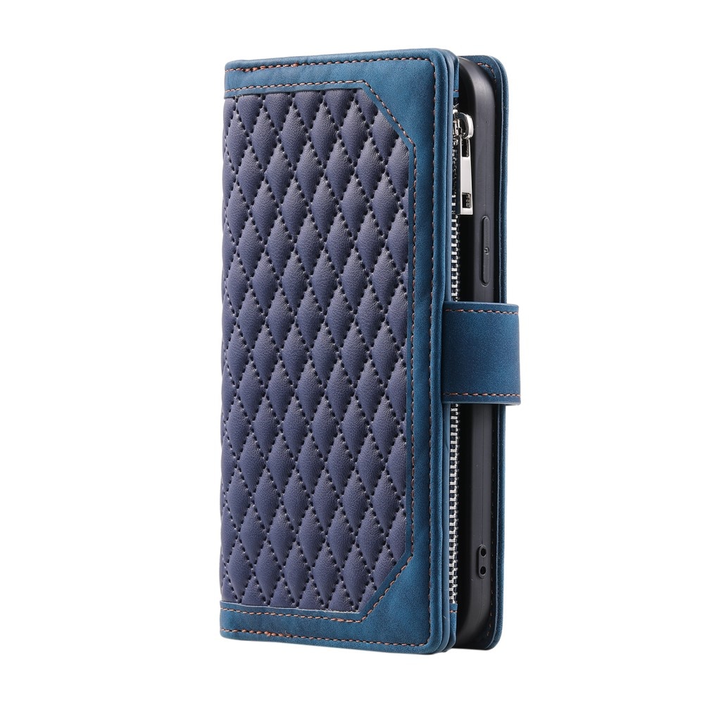 Samsung Galaxy S23 Plus Wallet/Purse Quilted Blue