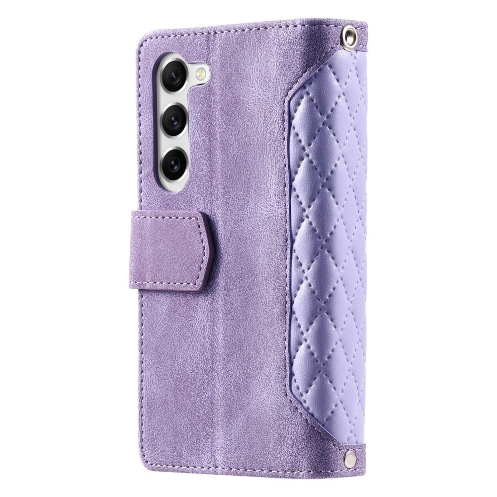 Samsung Galaxy S23 Plus Wallet/Purse Quilted Purple