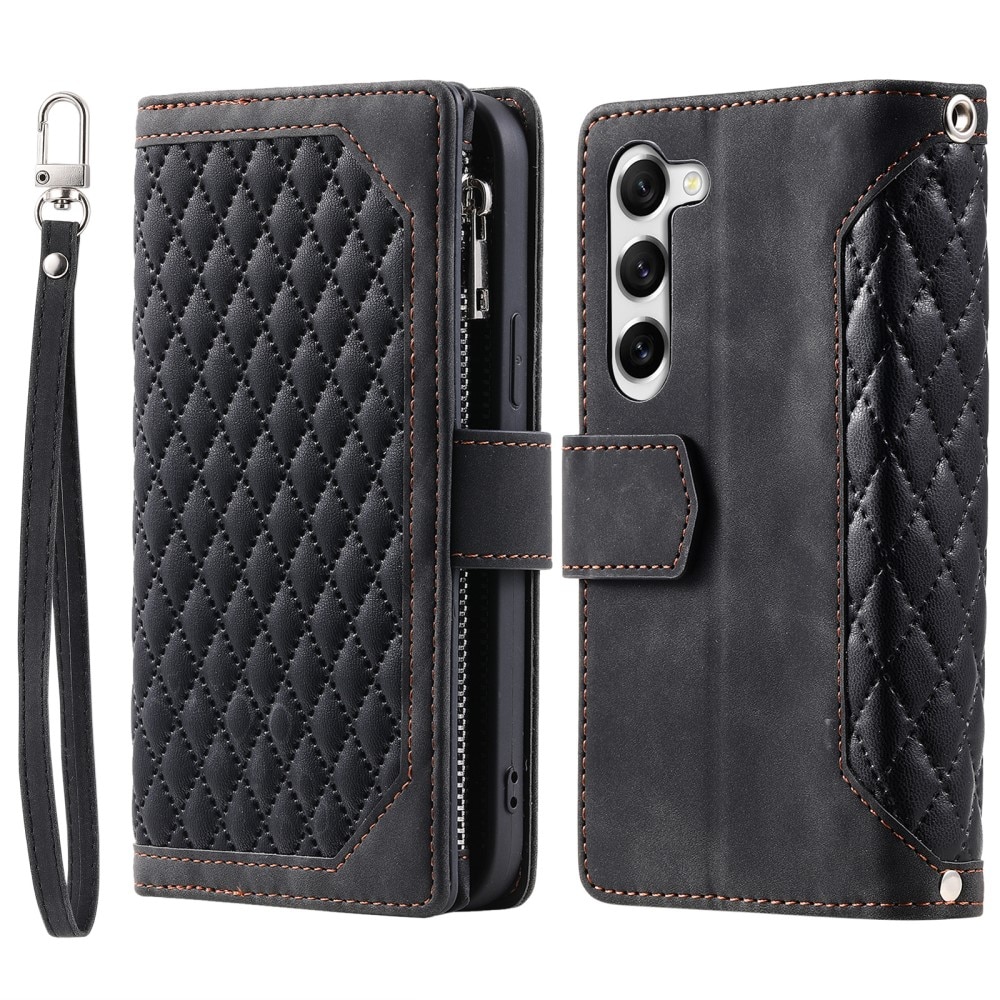 Samsung Galaxy S23 Plus Wallet/Purse Quilted Black