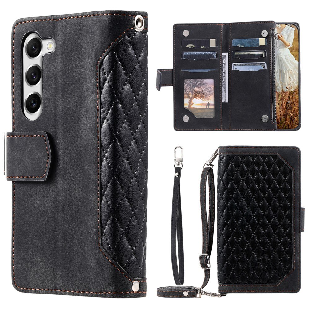 Samsung Galaxy S23 Plus Wallet/Purse Quilted Black