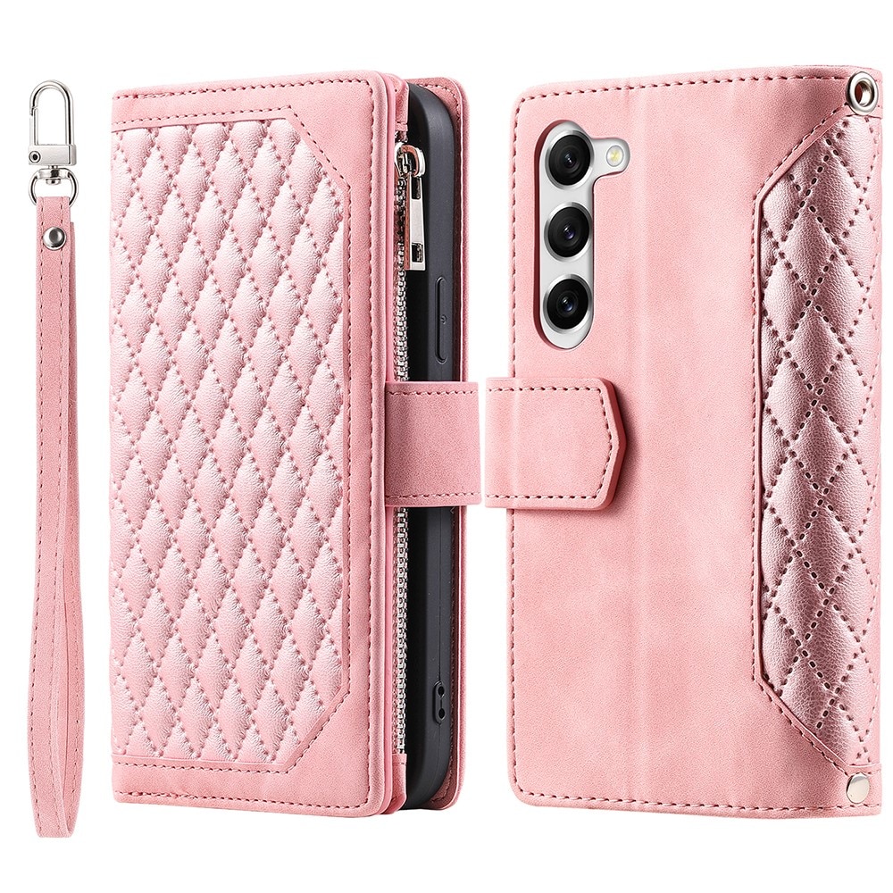 Samsung Galaxy S23 Plus Wallet/Purse Quilted Pink