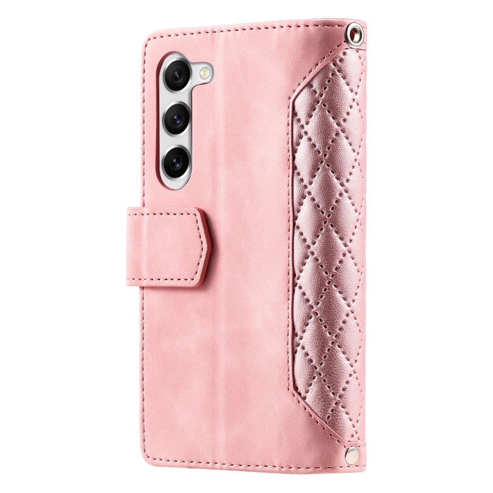 Samsung Galaxy S23 Plus Wallet/Purse Quilted Pink