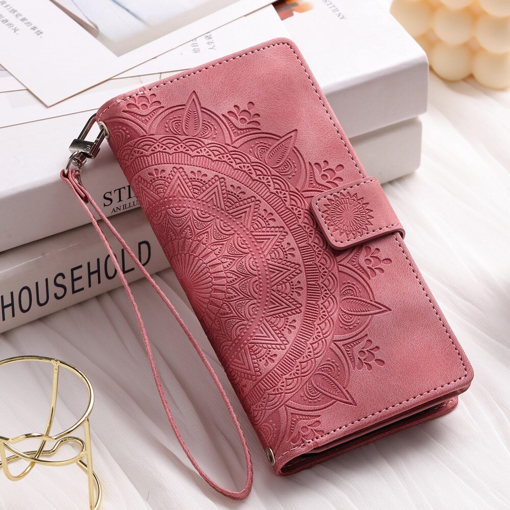 iPhone 7 Plus/8 Plus Wallet/Purse Mandala Pink