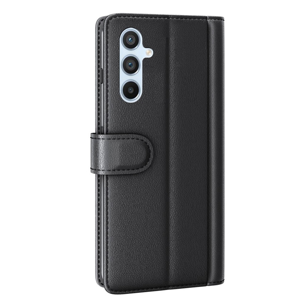 Samsung Galaxy A54 Genuine Leather Wallet Case Black