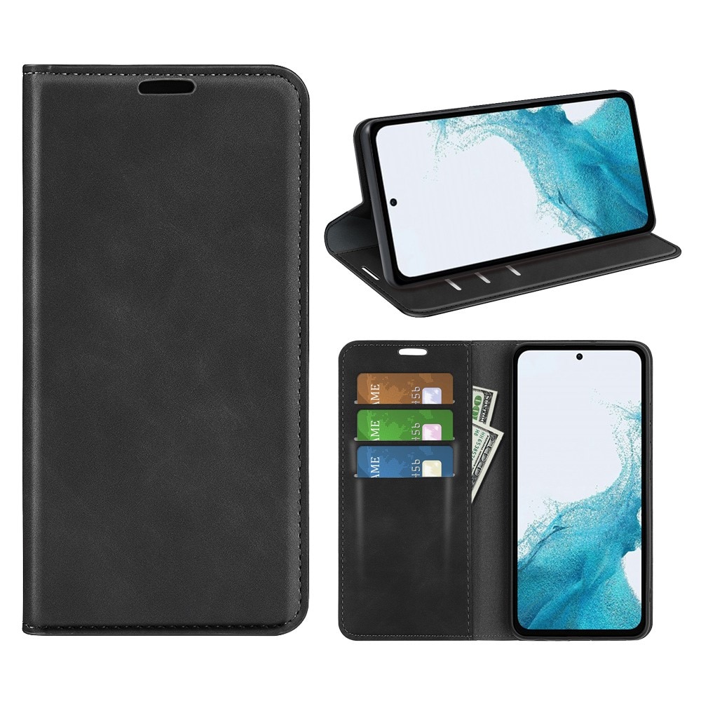 Samsung Galaxy A54 Slim Wallet Case Black