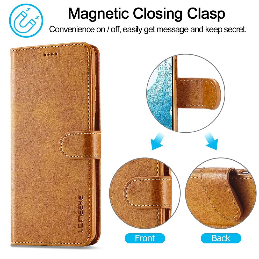 Samsung Galaxy A54 Wallet Case Cognac