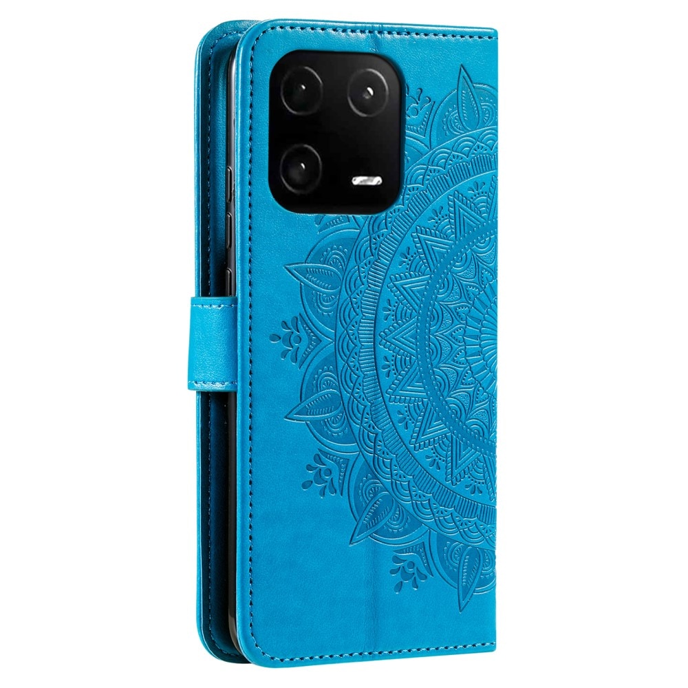 Xiaomi 13 Pro Leather Cover Mandala Blue