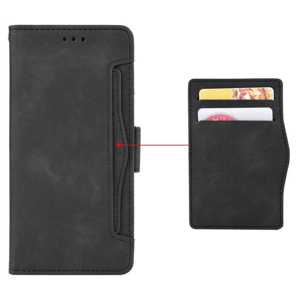 Honor 80 SE Multi Wallet Case Black