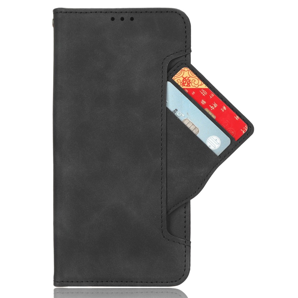 Honor 80 Pro Multi Wallet Case Black