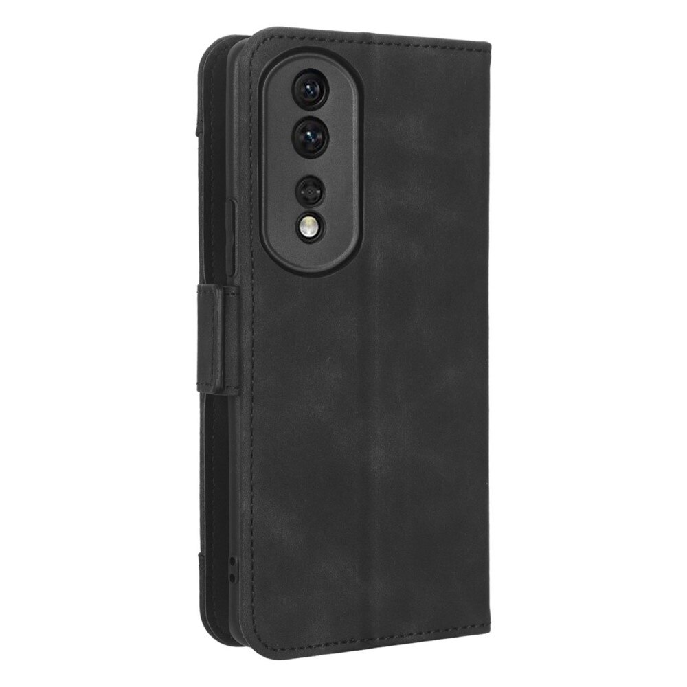 Honor 80 Pro Multi Wallet Case Black