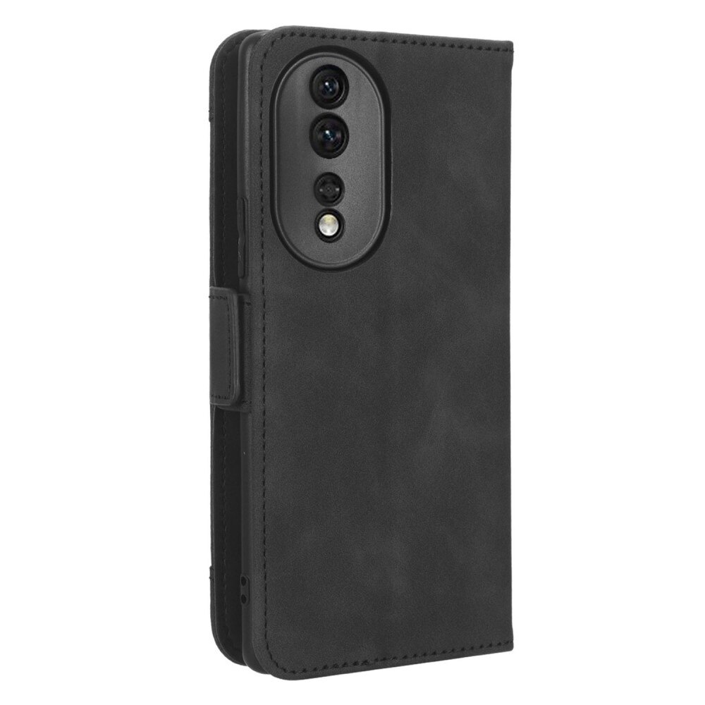 Honor 80 Multi Wallet Case Black