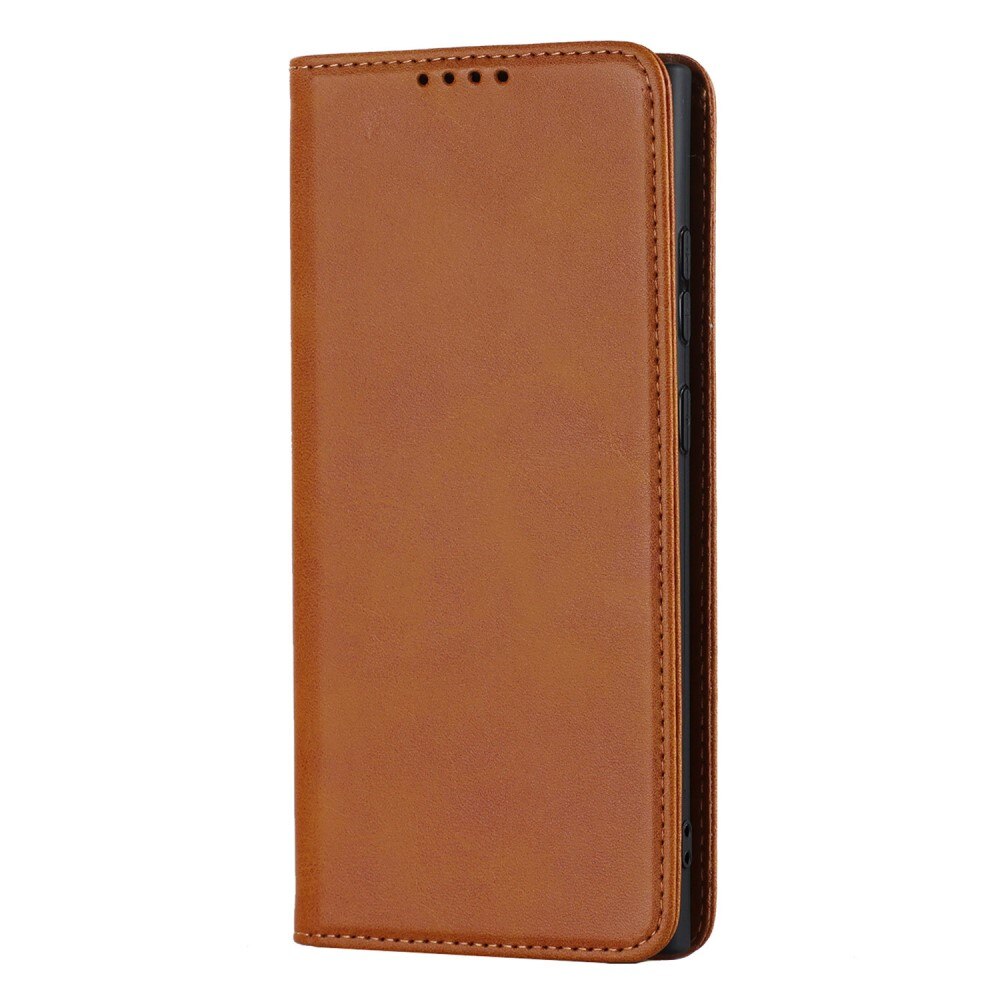 Samsung Galaxy S23 Ultra Slim Wallet Case Cognac