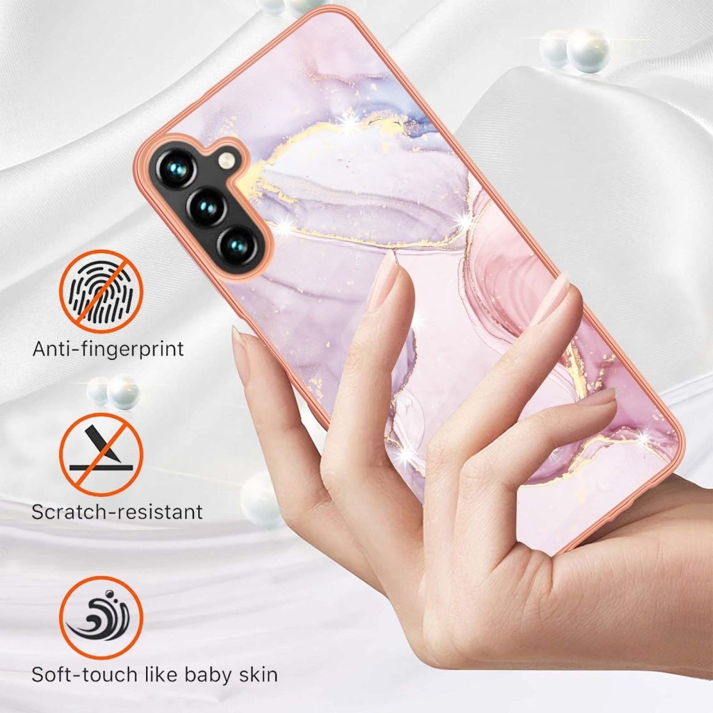 Samsung Galaxy A54 TPU Case Pink Marble