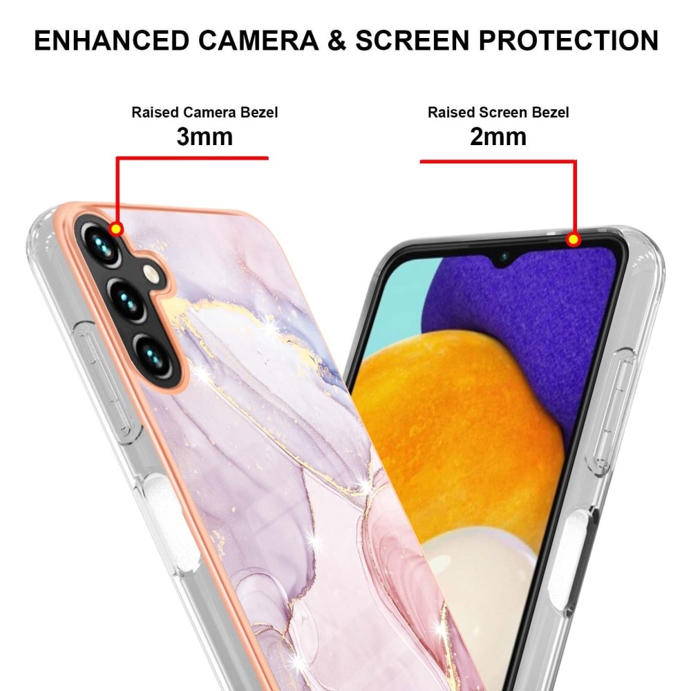 Samsung Galaxy A54 TPU Case Pink Marble