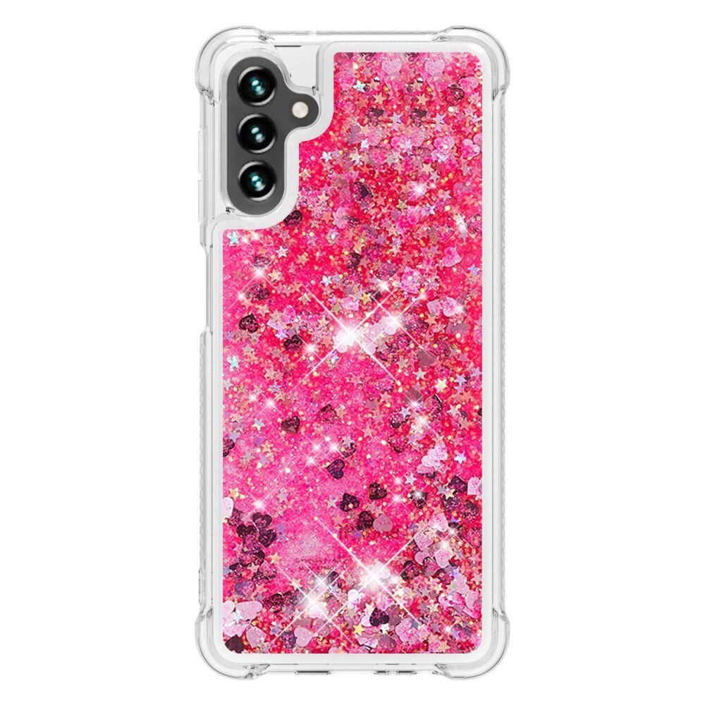 Samsung Galaxy A54 Glitter Powder TPU Cover Pink