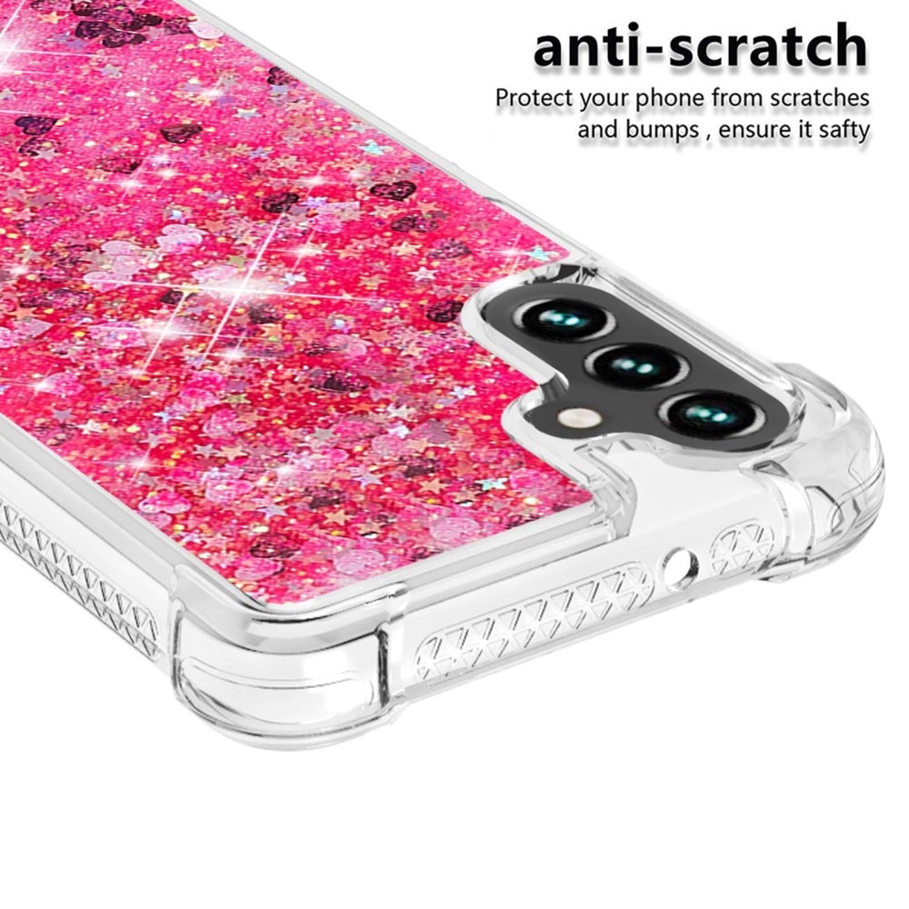 Samsung Galaxy A54 Glitter Powder TPU Cover Pink