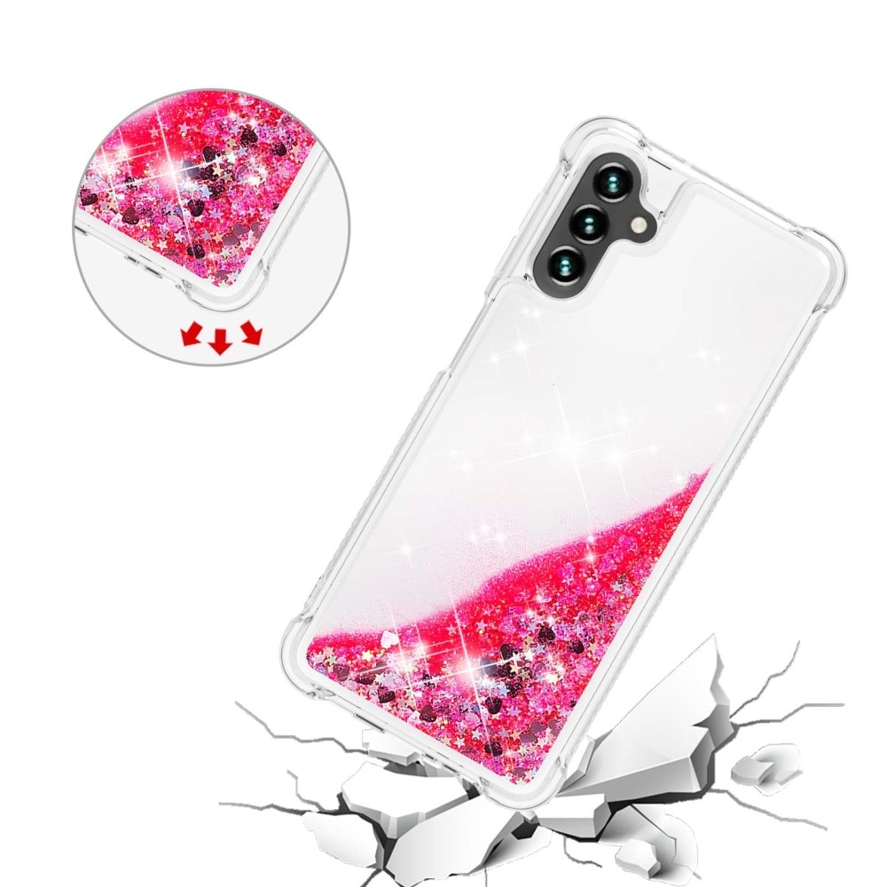 Samsung Galaxy A54 Glitter Powder TPU Cover Pink