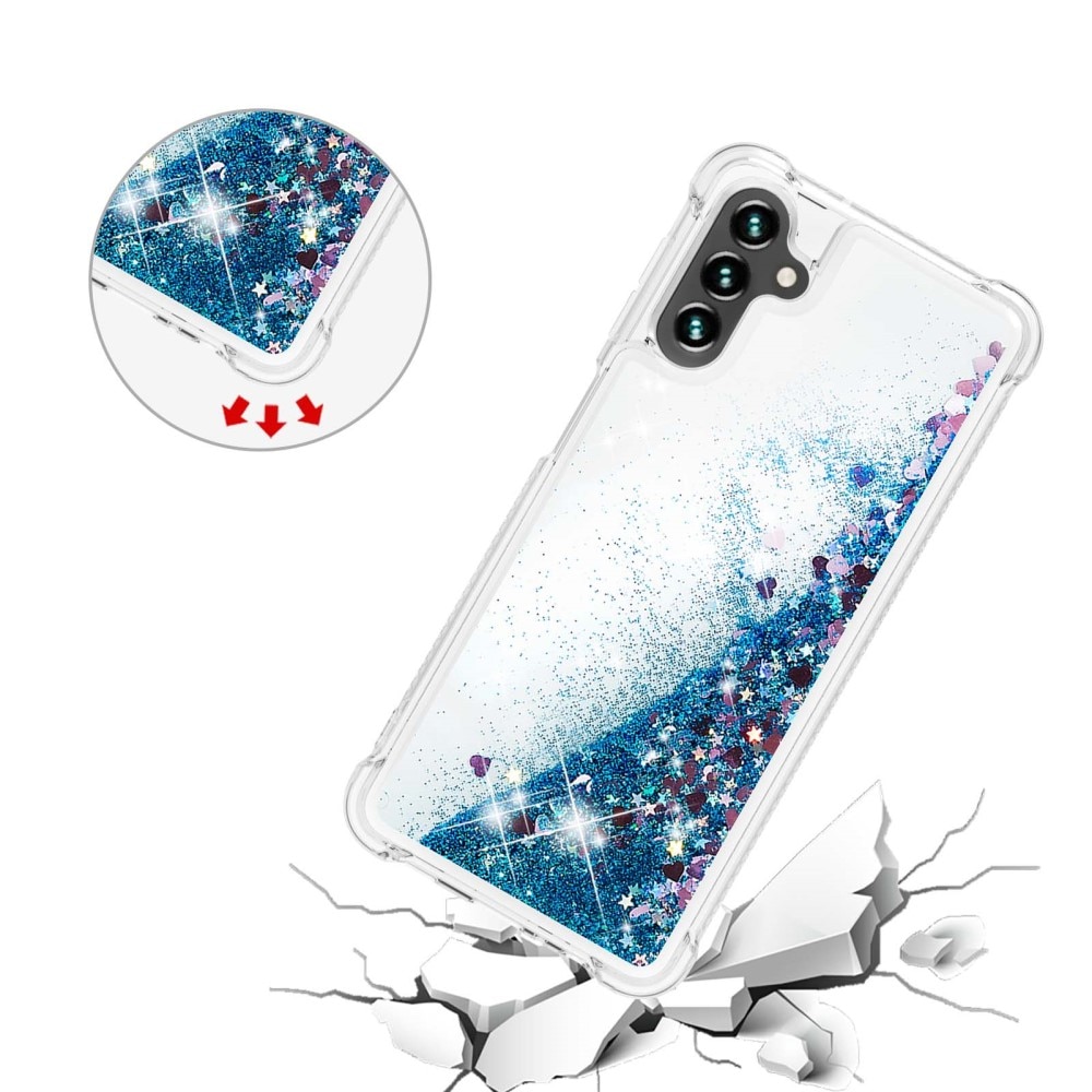 Samsung Galaxy A54 Glitter Powder TPU Cover Blue