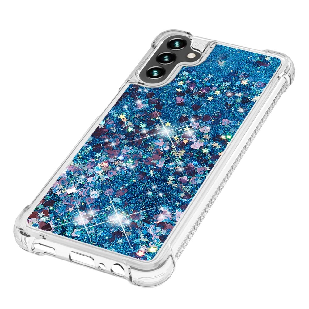 Samsung Galaxy A54 Glitter Powder TPU Cover Blue