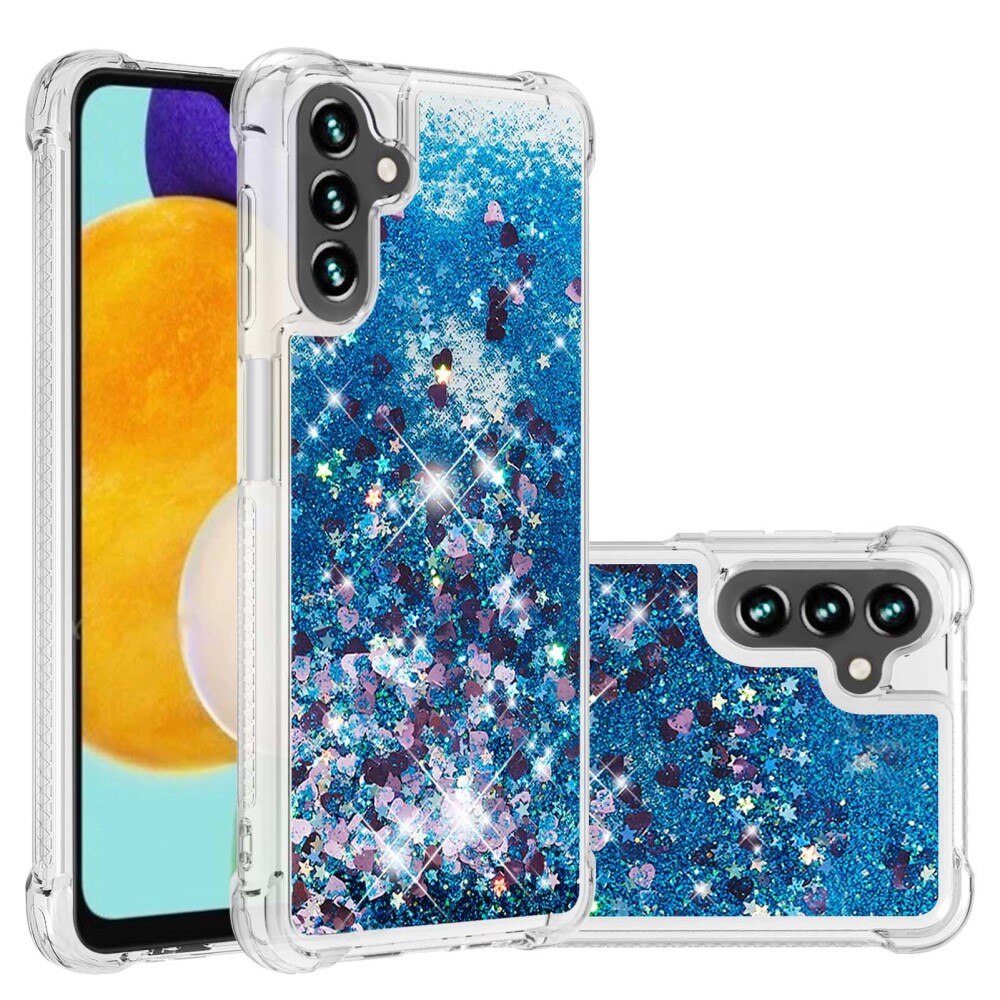 Samsung Galaxy A54 Glitter Powder TPU Cover Blue