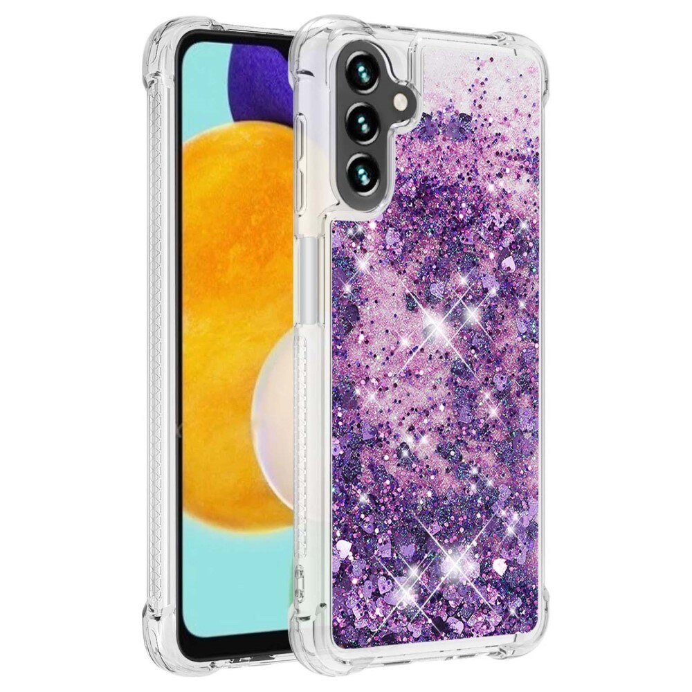 Samsung Galaxy A54 Glitter Powder TPU Cover Purple