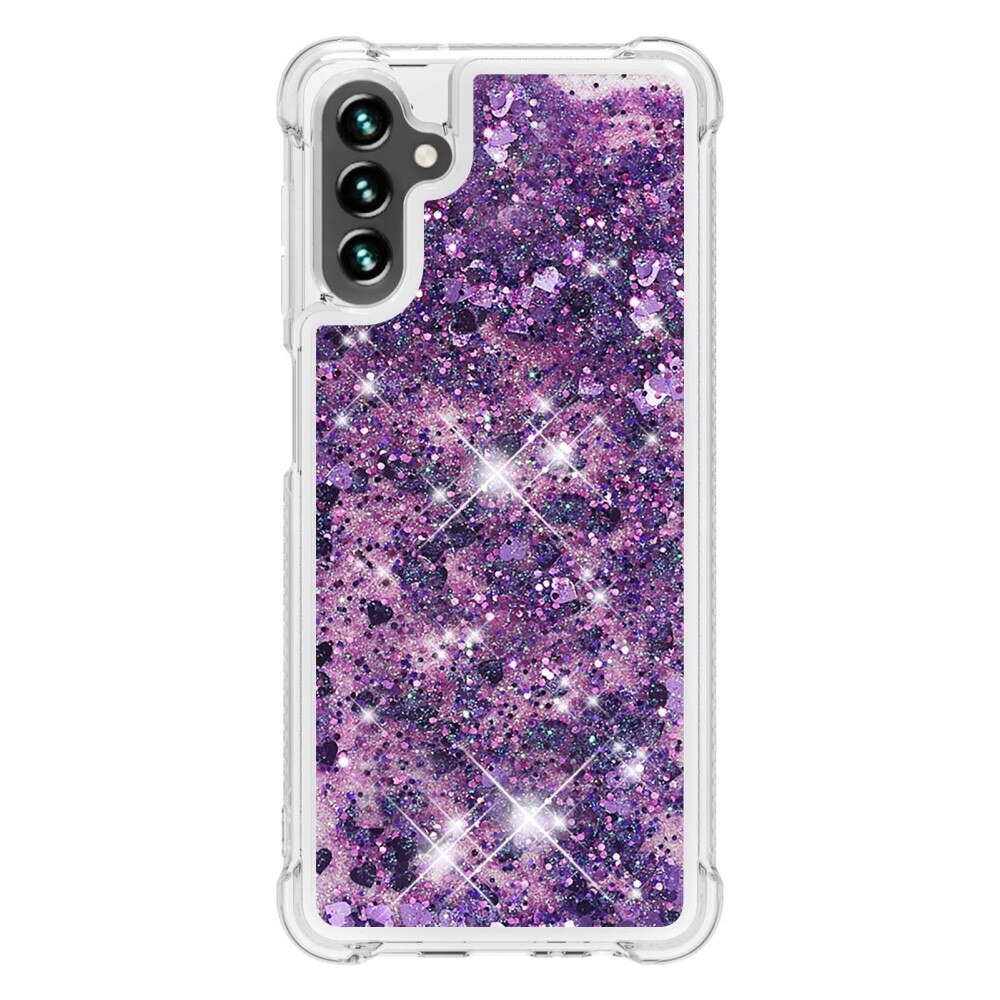 Samsung Galaxy A54 Glitter Powder TPU Cover Purple