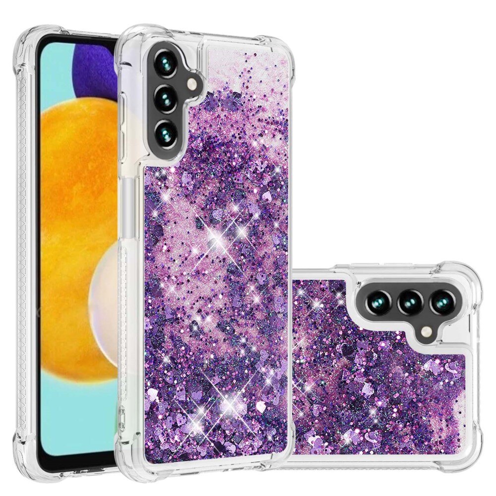 Samsung Galaxy A54 Glitter Powder TPU Cover Purple