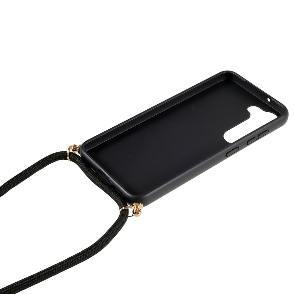 Samsung Galaxy S23 Cover Neck Strap Black