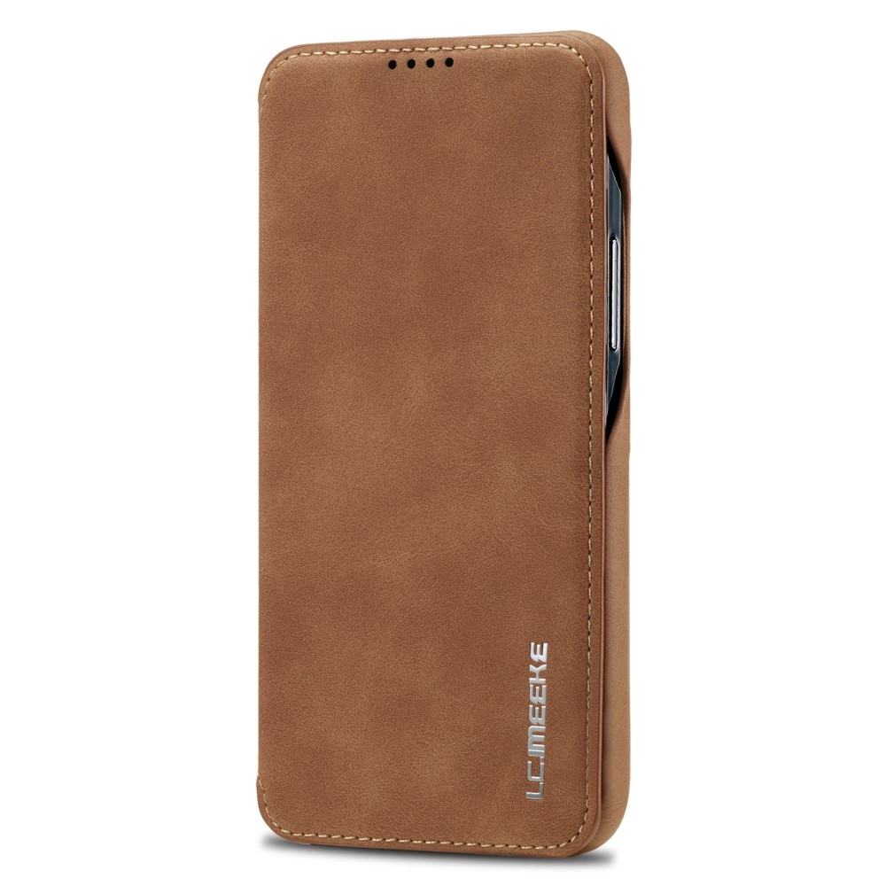 Samsung Galaxy S23 Slim Wallet Case Cognac