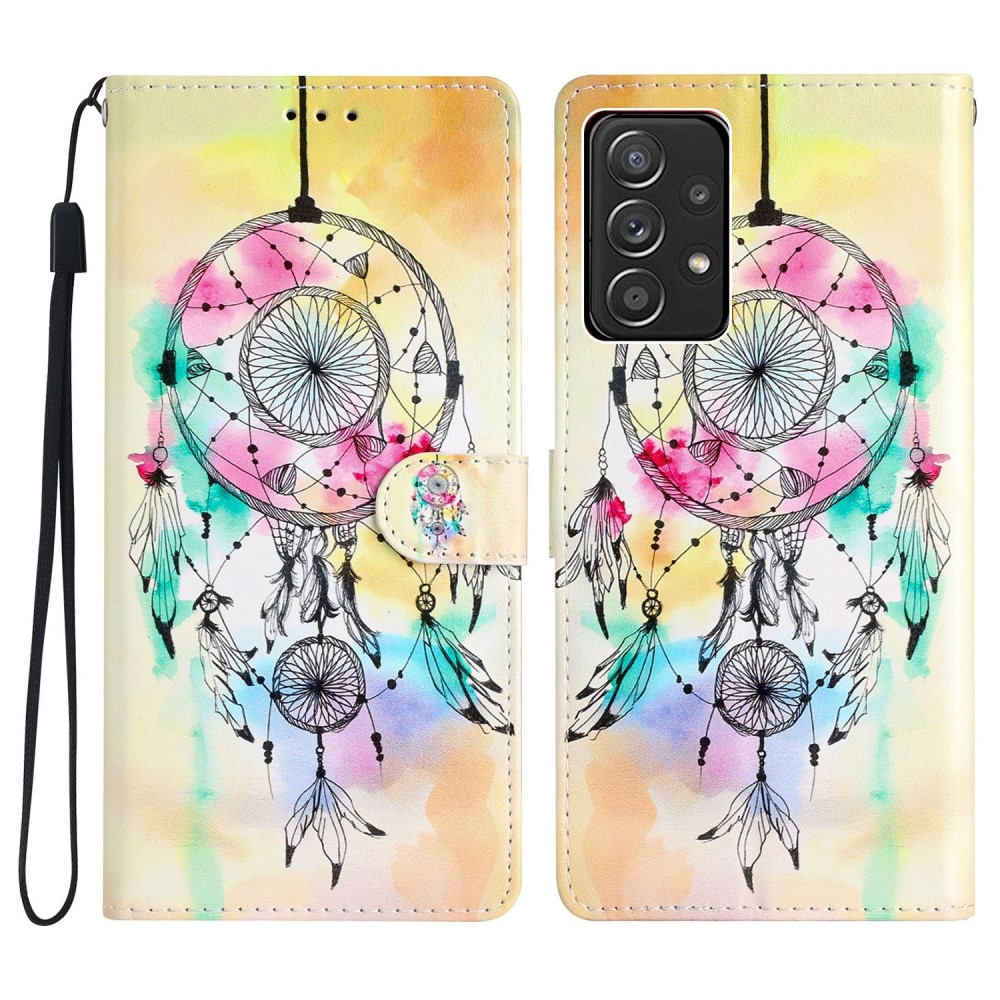 Samsung Galaxy A53 Wallet Book Cover Dream Catcher