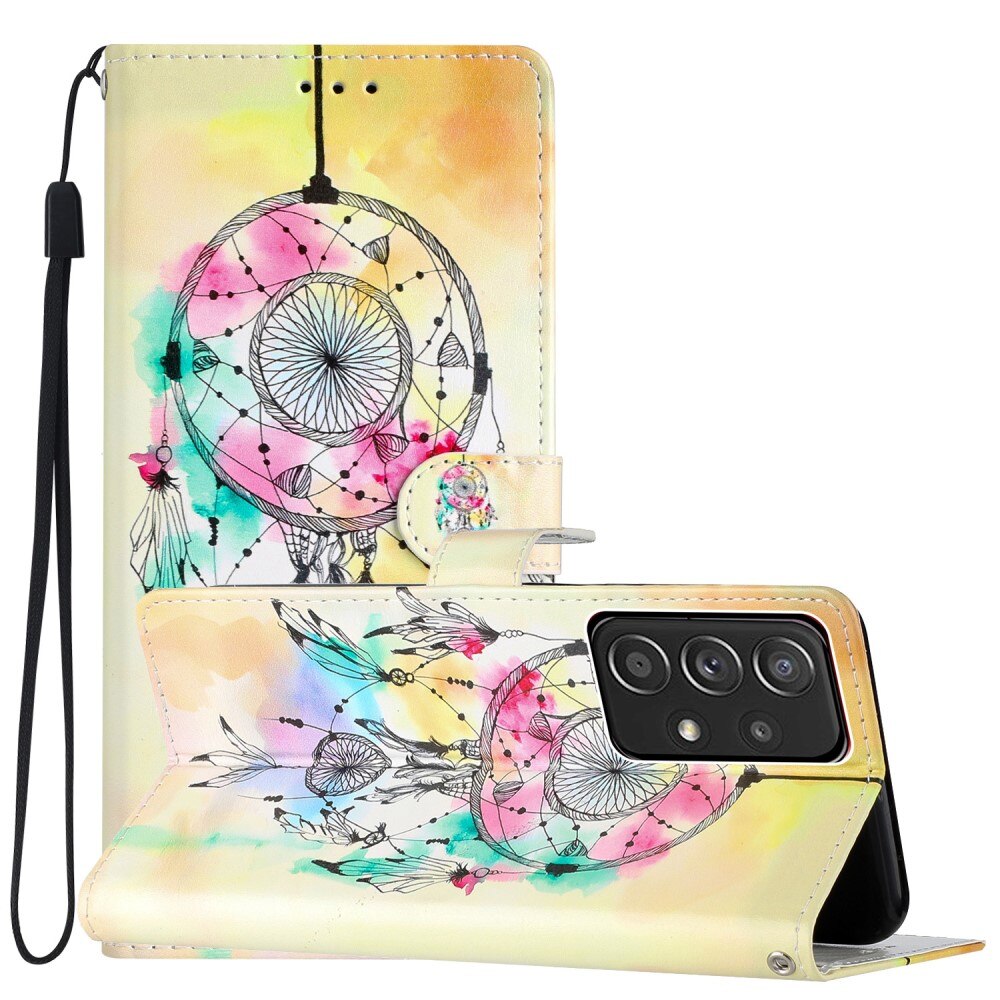 Samsung Galaxy A53 Wallet Book Cover Dream Catcher