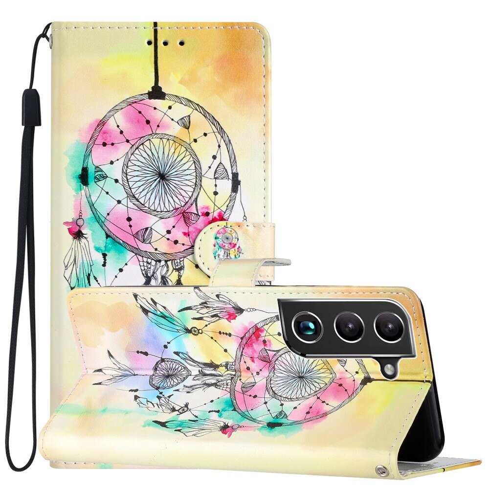 Samsung Galaxy S22 Wallet Book Cover Dream Catcher