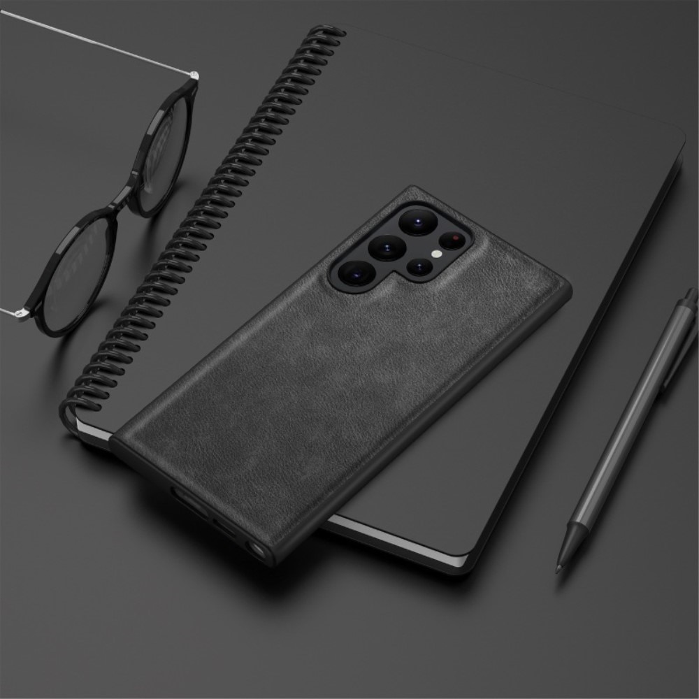 Leather Case Samsung Galaxy S23 Ultra Black