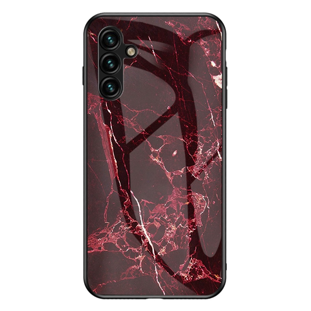 Samsung Galaxy A54 Tempered Glass Case Black Marble