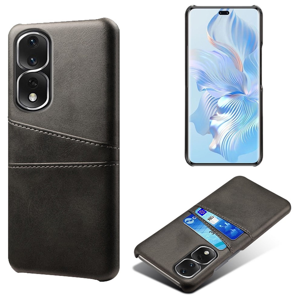 Honor 80 Pro Card Slots Case Black