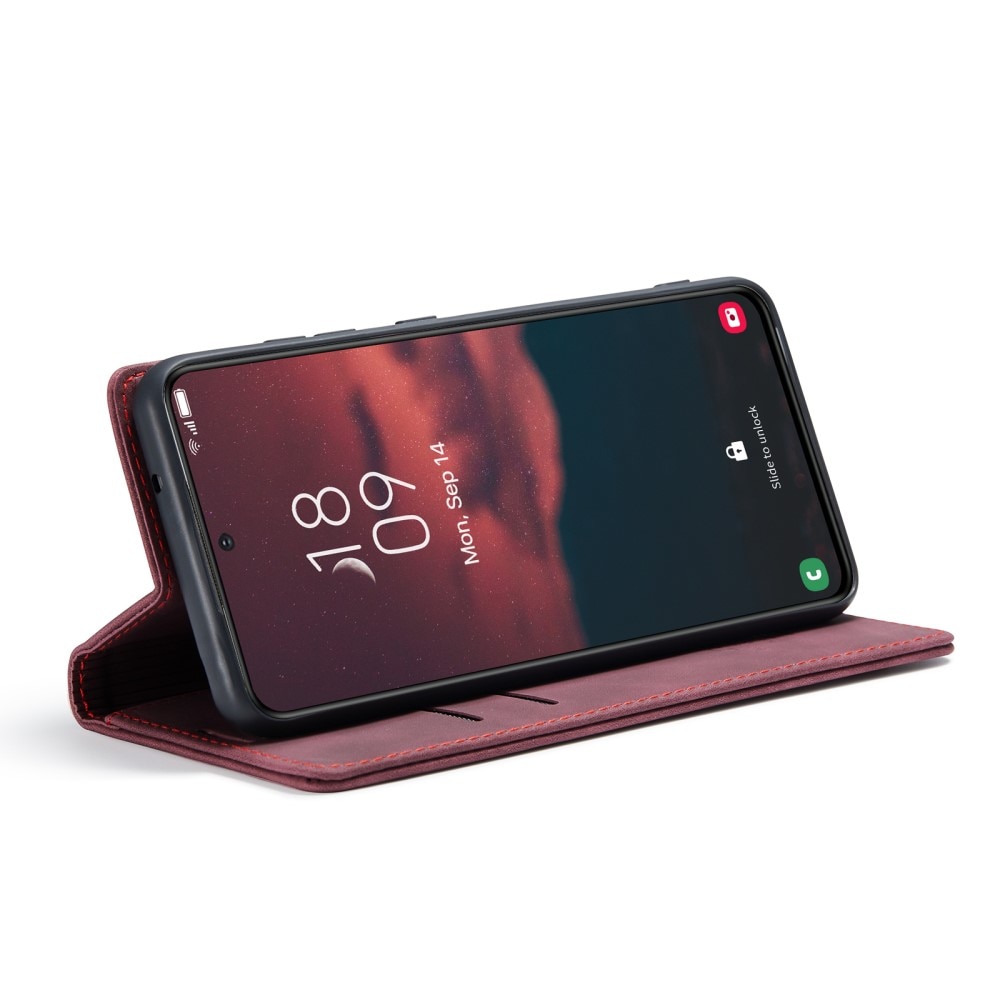 Samsung Galaxy S23 Slim Wallet Case Red