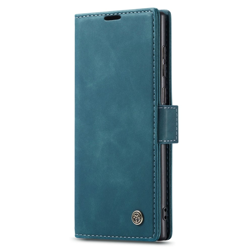 Samsung Galaxy S23 Ultra Slim Wallet Case Blue