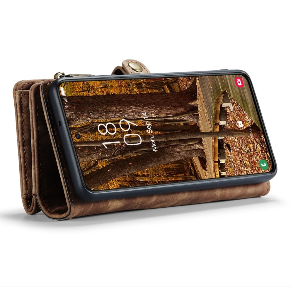 Samsung Galaxy S23 Multi-slot Wallet Case Brown