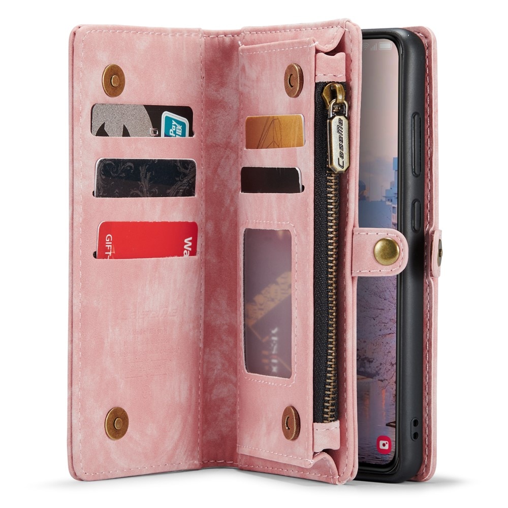 Samsung Galaxy S23 Multi-slot Wallet Case Pink