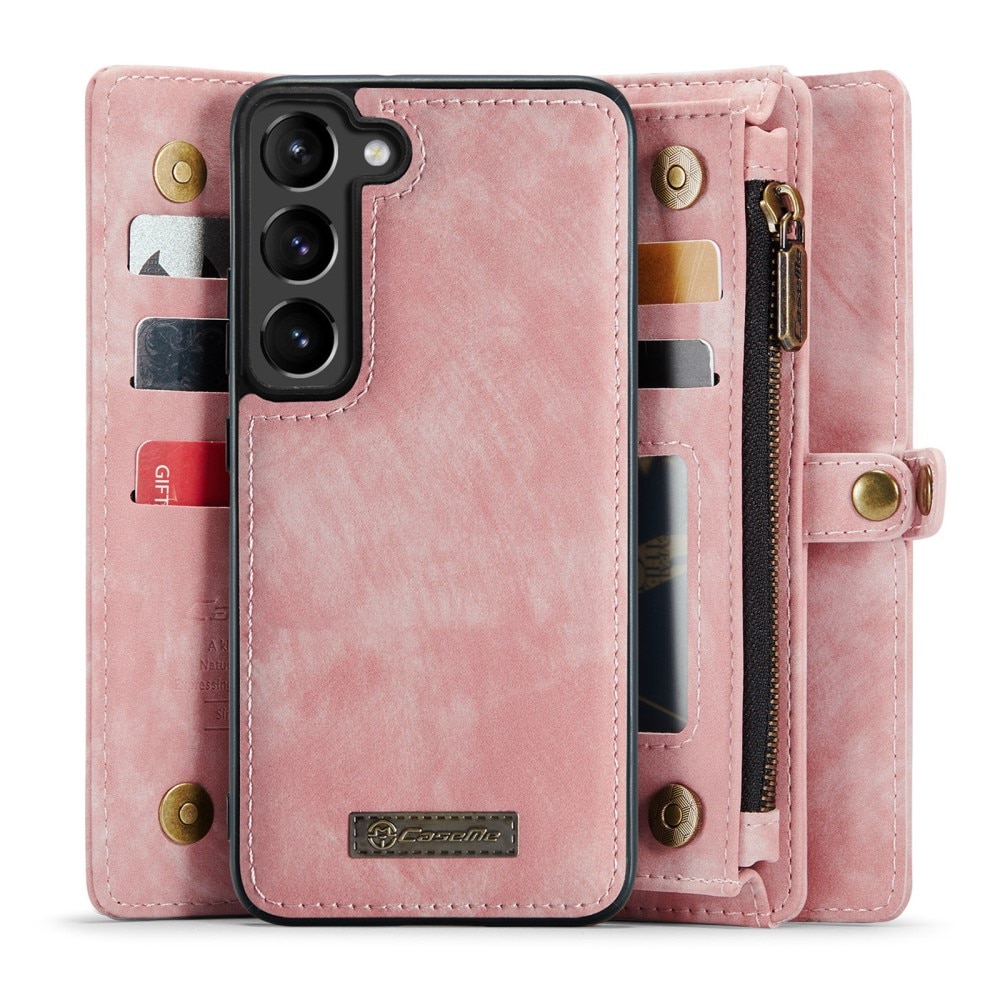 Samsung Galaxy S23 Multi-slot Wallet Case Pink