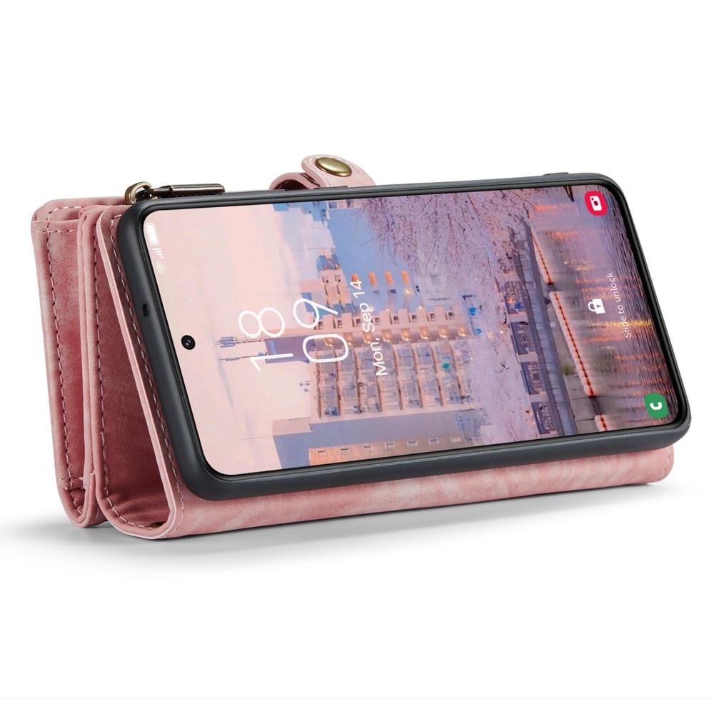 Samsung Galaxy S23 Multi-slot Wallet Case Pink