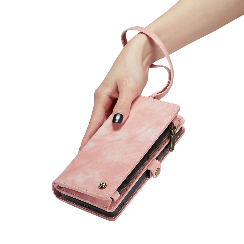 Samsung Galaxy S23 Multi-slot Wallet Case Pink