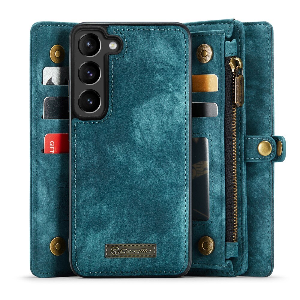 Samsung Galaxy S23 Multi-slot Wallet Case Blue