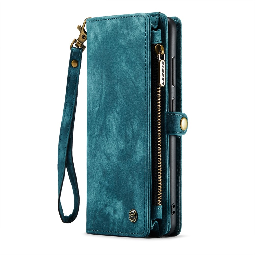 Samsung Galaxy S23 Multi-slot Wallet Case Blue