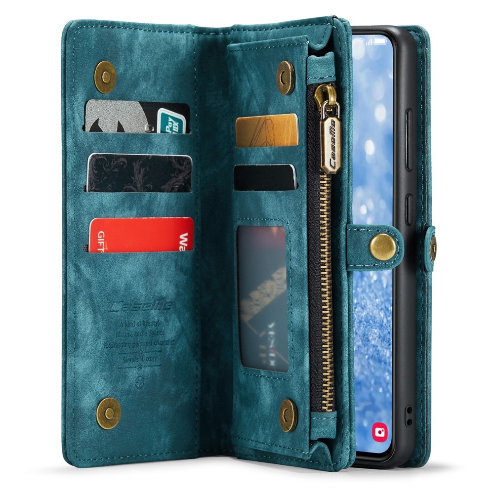 Samsung Galaxy S23 Multi-slot Wallet Case Blue