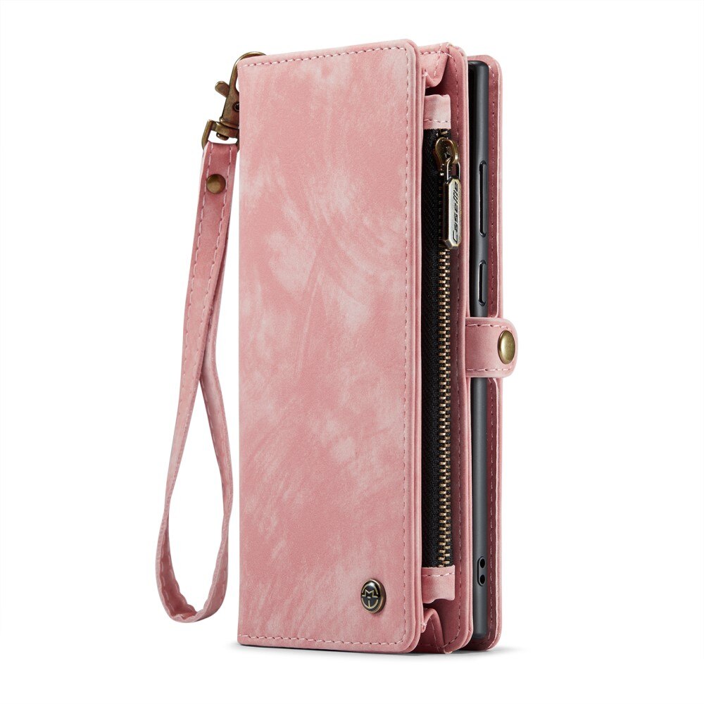 Samsung Galaxy S23 Ultra Multi-slot Wallet Case Pink