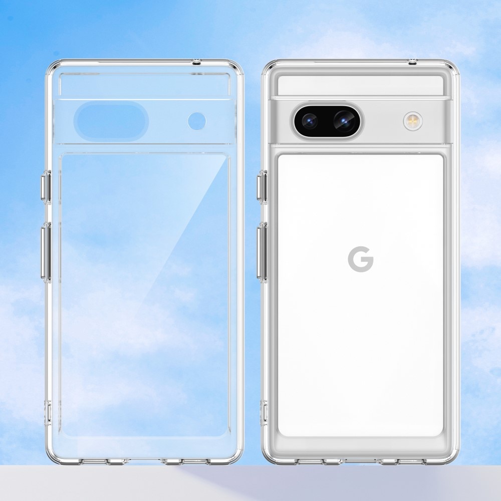 Google Pixel 7a Crystal Hybrid Case Transparent