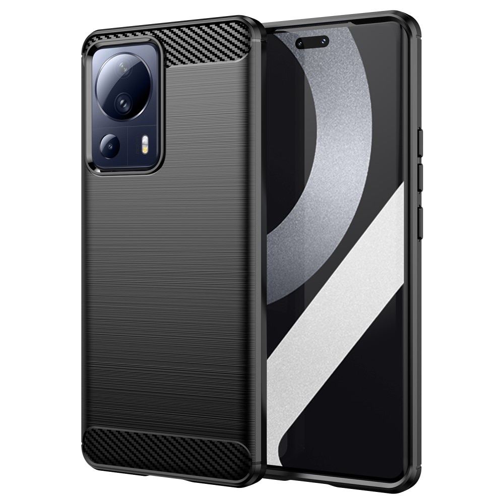 Xiaomi 13 Lite Brushed TPU Case Black