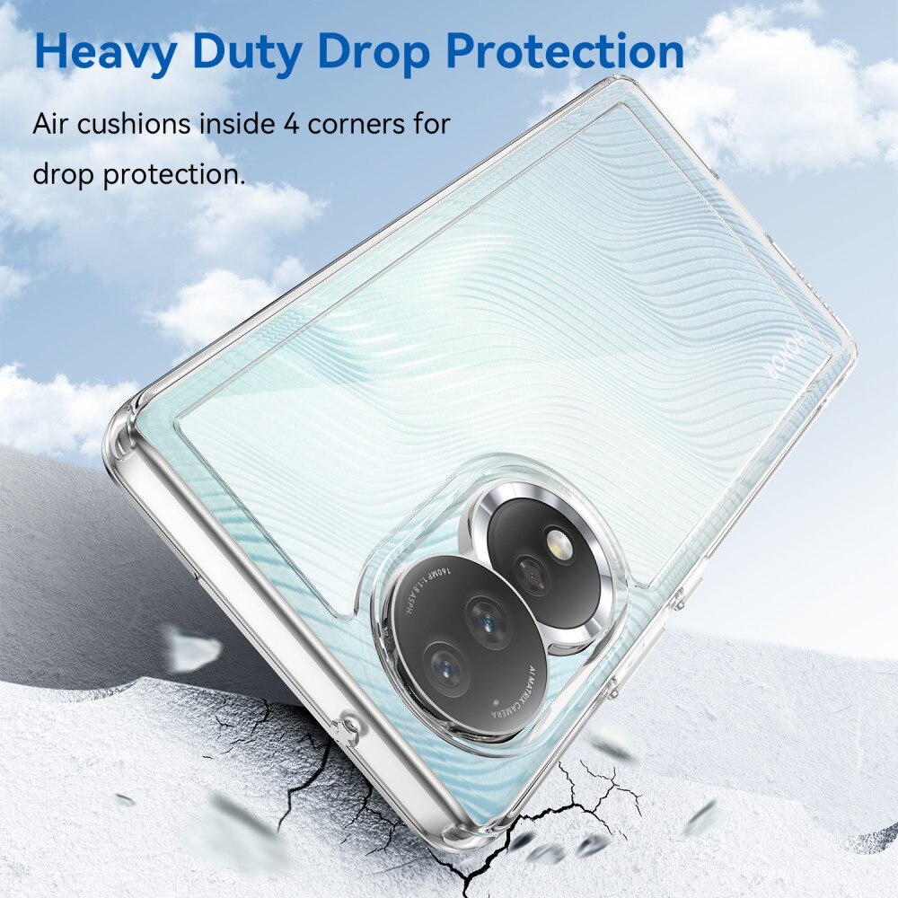  Honor 80 Hybrid Case Transparent